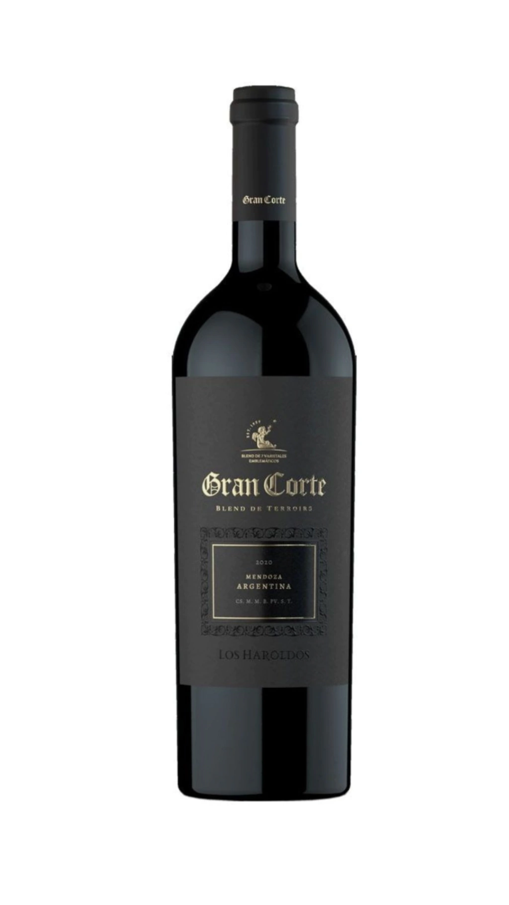 gran-corte-5ca4b788f156a4914a17412735385250-1024-1024.webp Vinho Tinto Los Haroldos Gran Corte Blend de 7 uvas - 750ml - Imagem 1