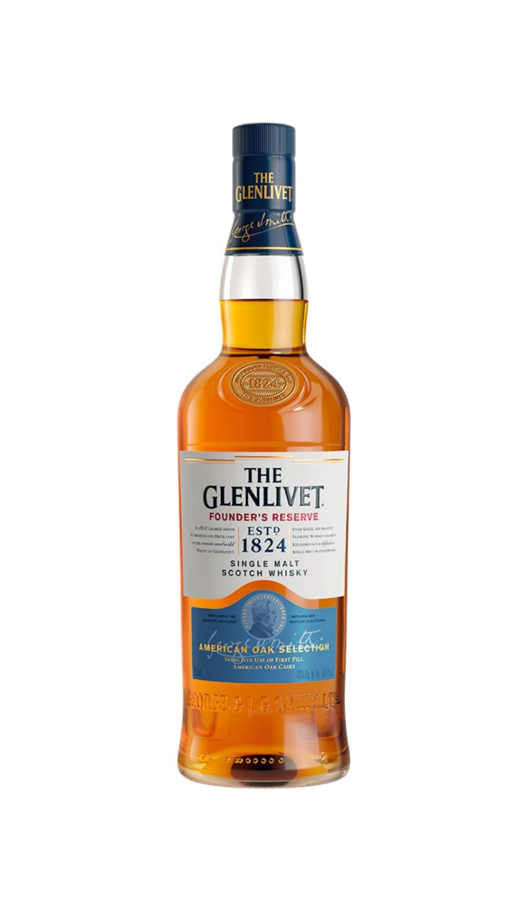 the-glenlivet-founders-reserve-e62b48b0ff1404a8d717412716099722-1024-1024.webp Whisky The Glenlivet Founder's Reserve - 750ml - Imagem 1